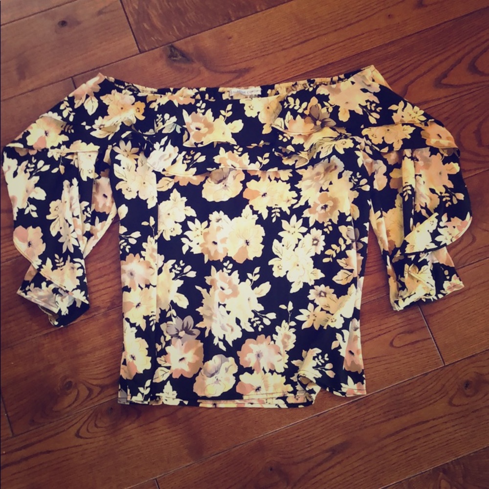 Off the shoulder blouse